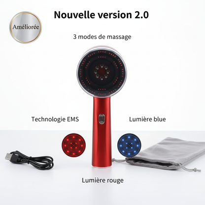 RedPulse™ • Peigne Stimulateur 3-en-1